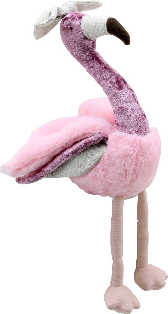 Lief, stoere en altijd aparte knuffels van Wilberry Friends | Flamingo